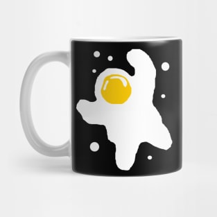 Fried Egg In The Shape Of An Astronaut Mug